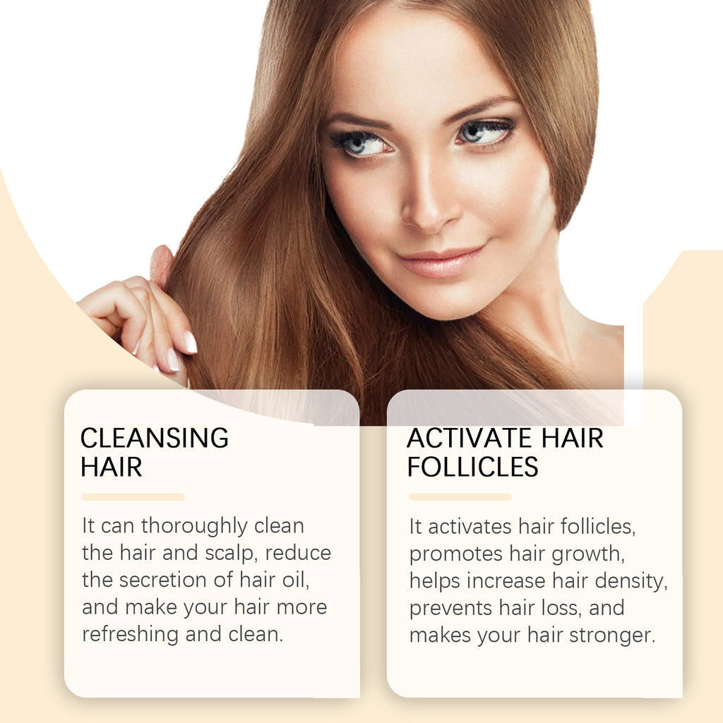 HoeGoa  Rice Shampoo Soap Gentle Cleansing And Nourishing Scalp