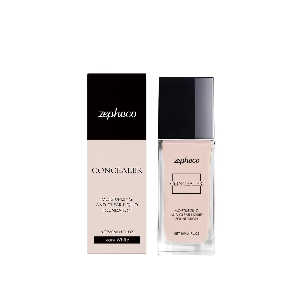 Zephoco Soft Concealer Liquid Foundation