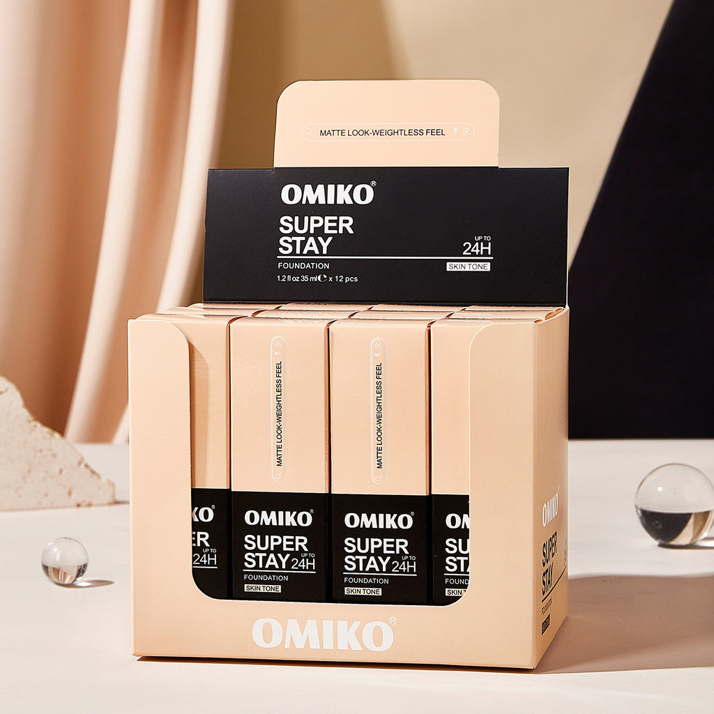 Omiko Smear-proof Makeup Liquid Foundation Concealer Nourishing Lady