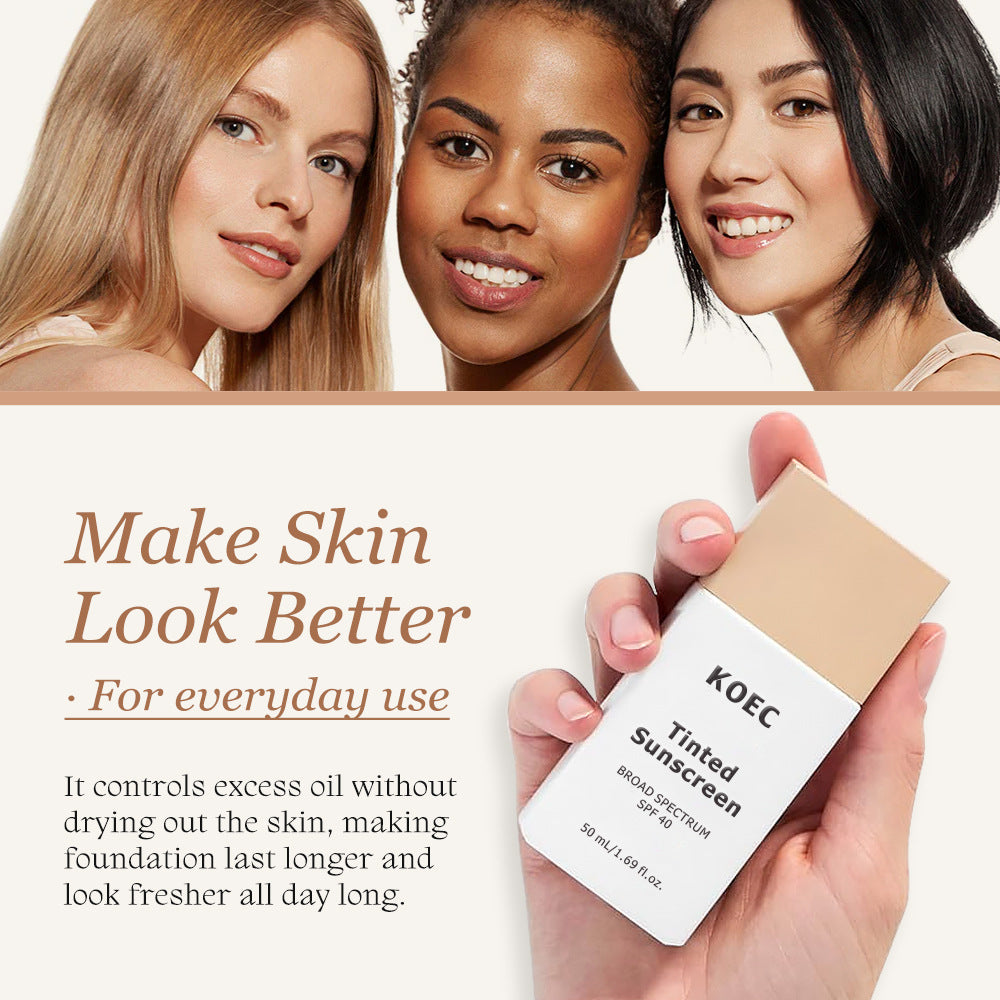 Koec Colored Protective Cream Moisturizing Concealer Foundation