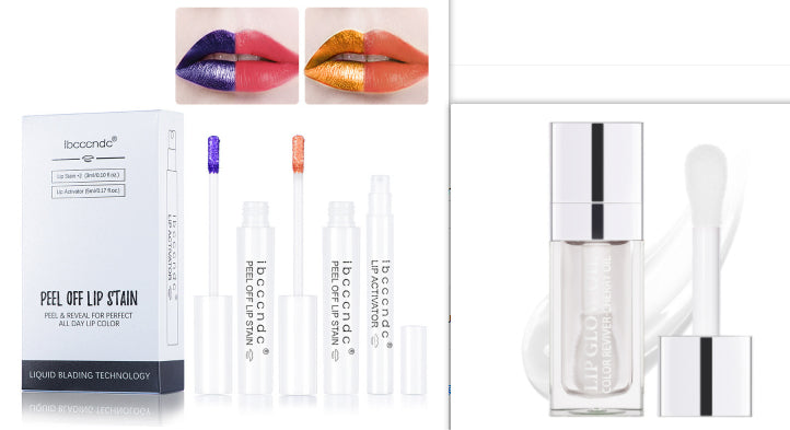 Ibcccndc Tear-off Lip Gloss Non-fading Matte Lipstick