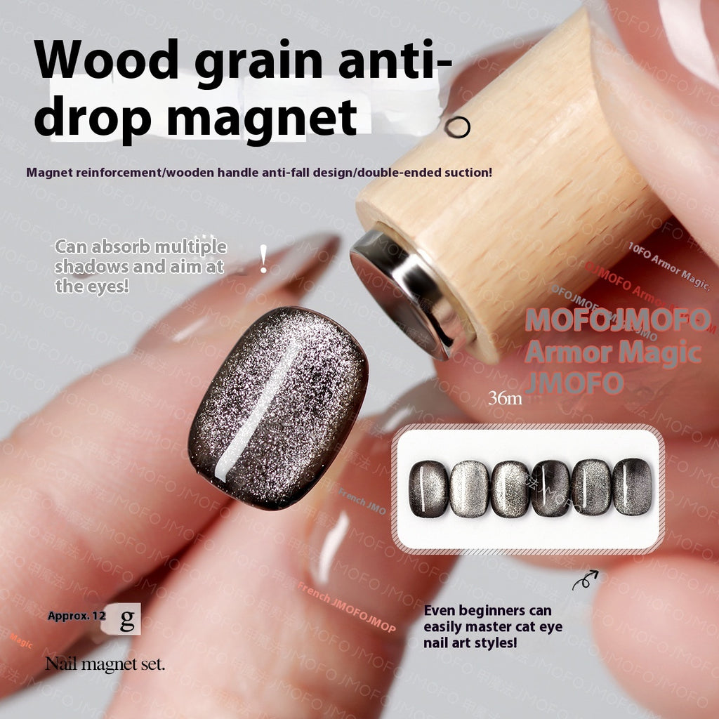 Cat Eye Gel Nail Polish Double-headed Magnetic Rod