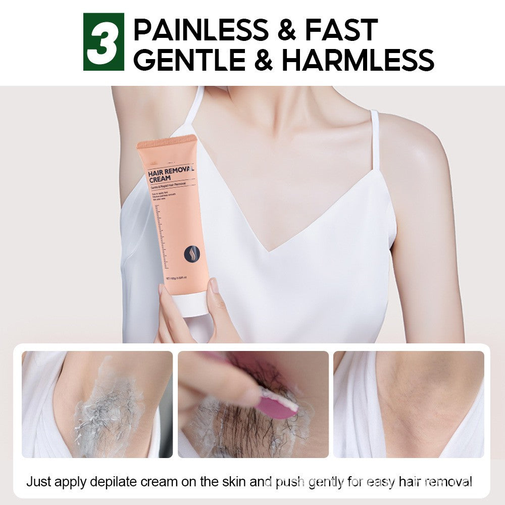 Universal Cleansing Hair Removal Cream For Skin Types