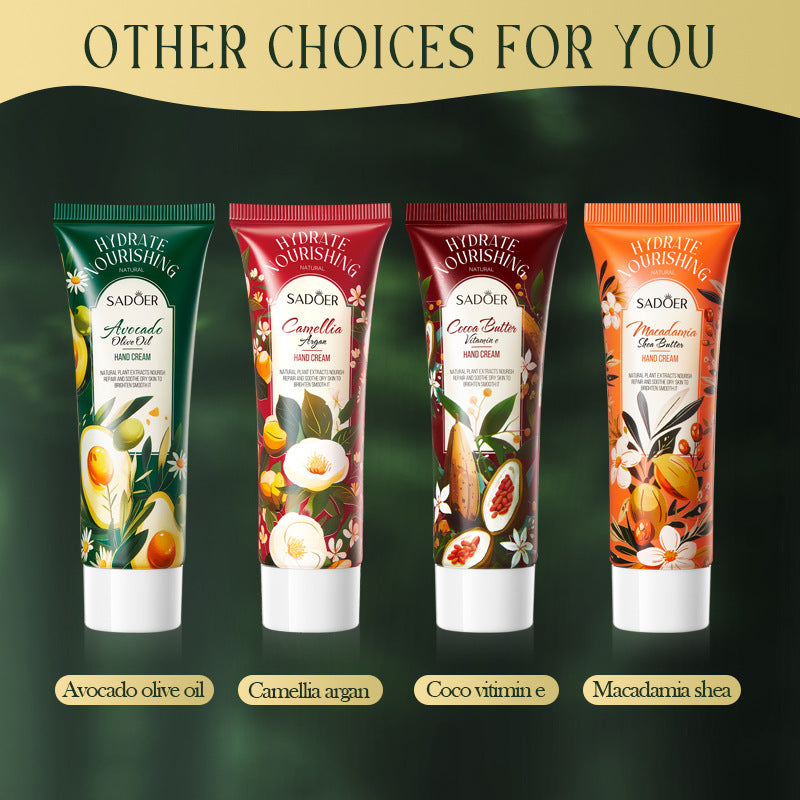 Sadoer Avocado Nourishing Hand Cream Olive Oil Moisturizing