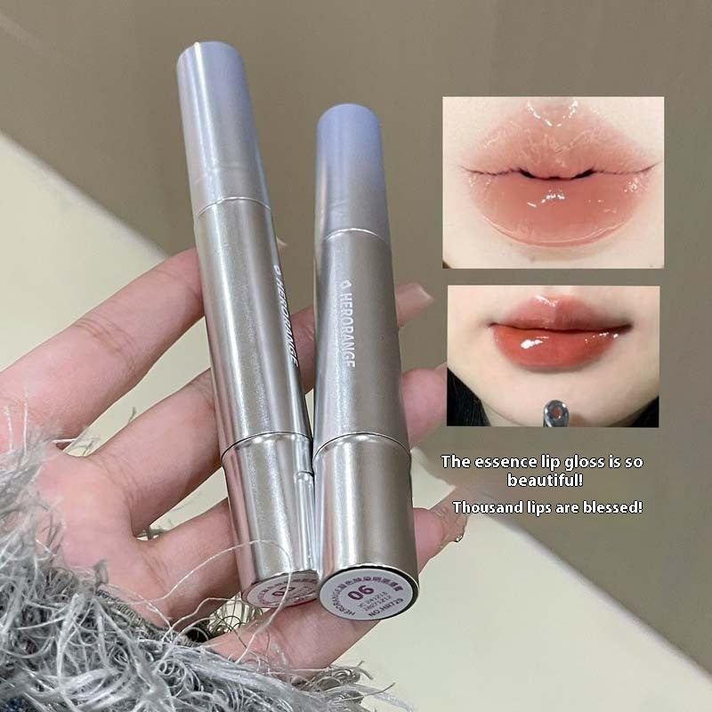 HeroRange Long Lasting Nourishing Moisturizing Lip Mirror Water Light No Stain On Cup Lip Gloss
