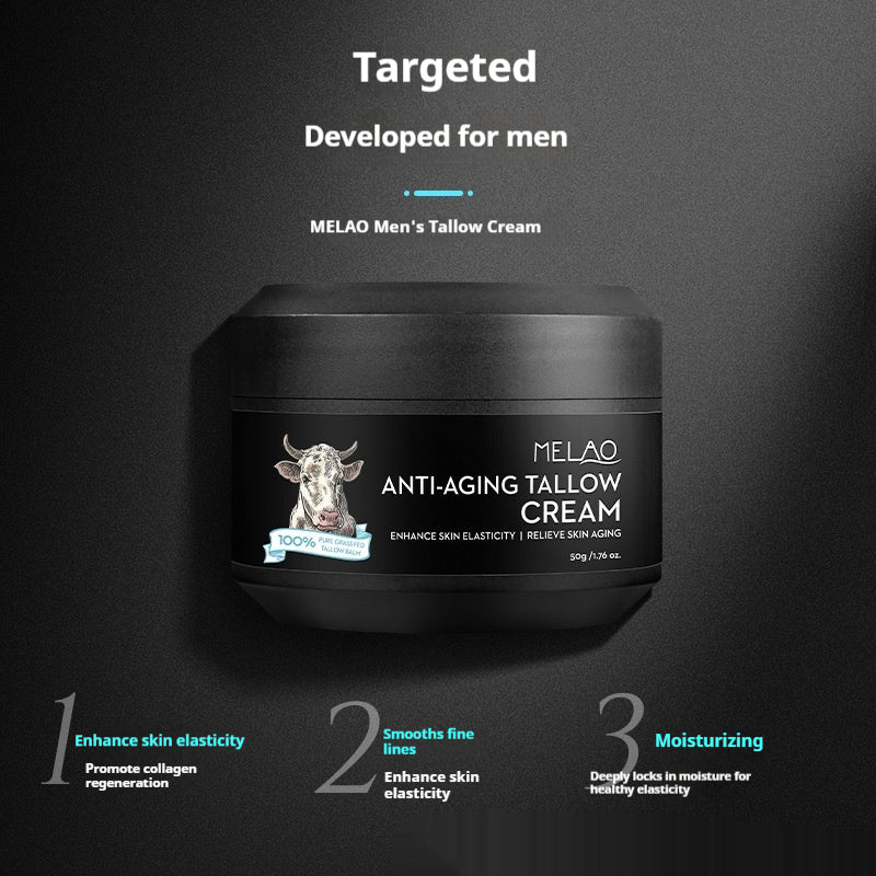 Melao Men's Tallow Cream Anti-wrinkle Firming Facial Care
