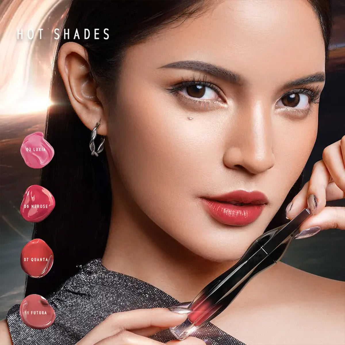 Barvena Mirror-like Water Glow Long-lasting Moisturizing Waterproof Non-transfer Lip Gloss