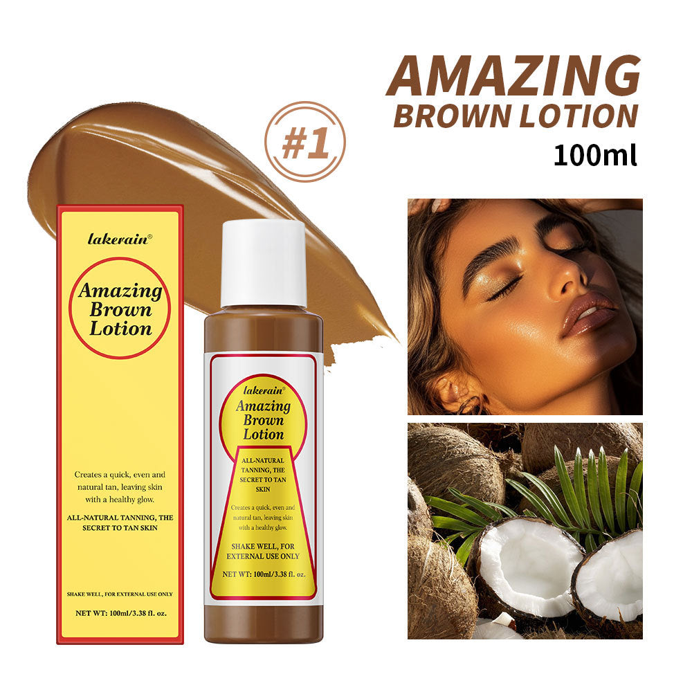 Lakerain Sun Tanning Tanning Cream Beach Sunbathing Bronze