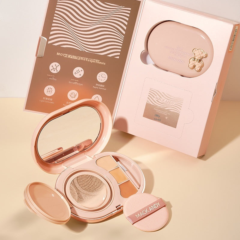 Mack Andy Water Light Cushion Foundation Face Nourishing Concealer Durable Not Easy To Makeup