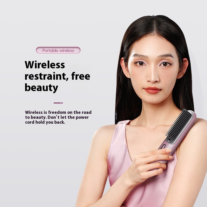 Wireless Straight Comb Portable 60 Million Anion Hair Care Electric Comb