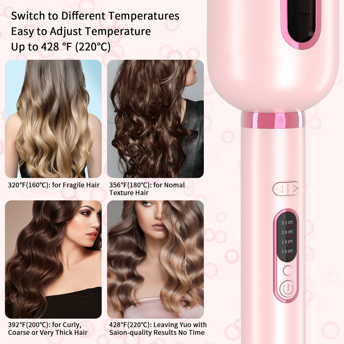 Yiber Negative Ion Comb Long-lasting Shaping Curly Hair