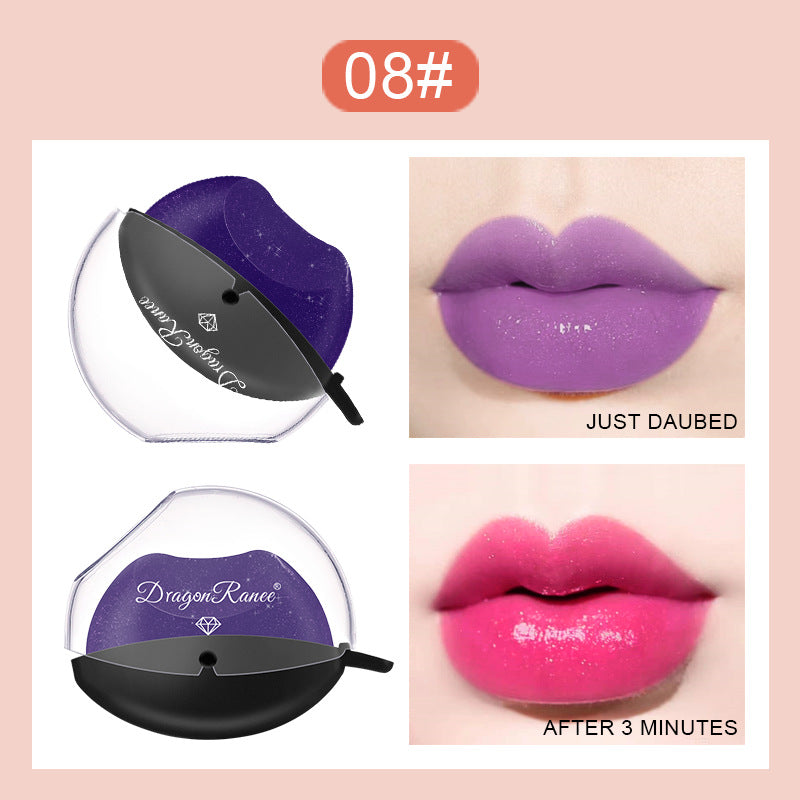 Dragon Ranee Lazy Lips Pearlescent Glitter Lipstick Is Not Easy To Fade, Warm And Moisturizing Lipstick