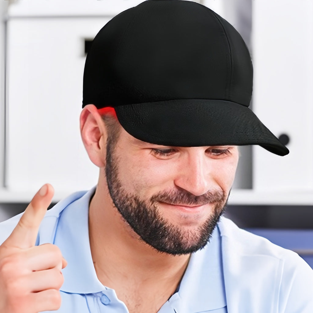 Infrared Peaked Cap Hair Growth And Hair Care