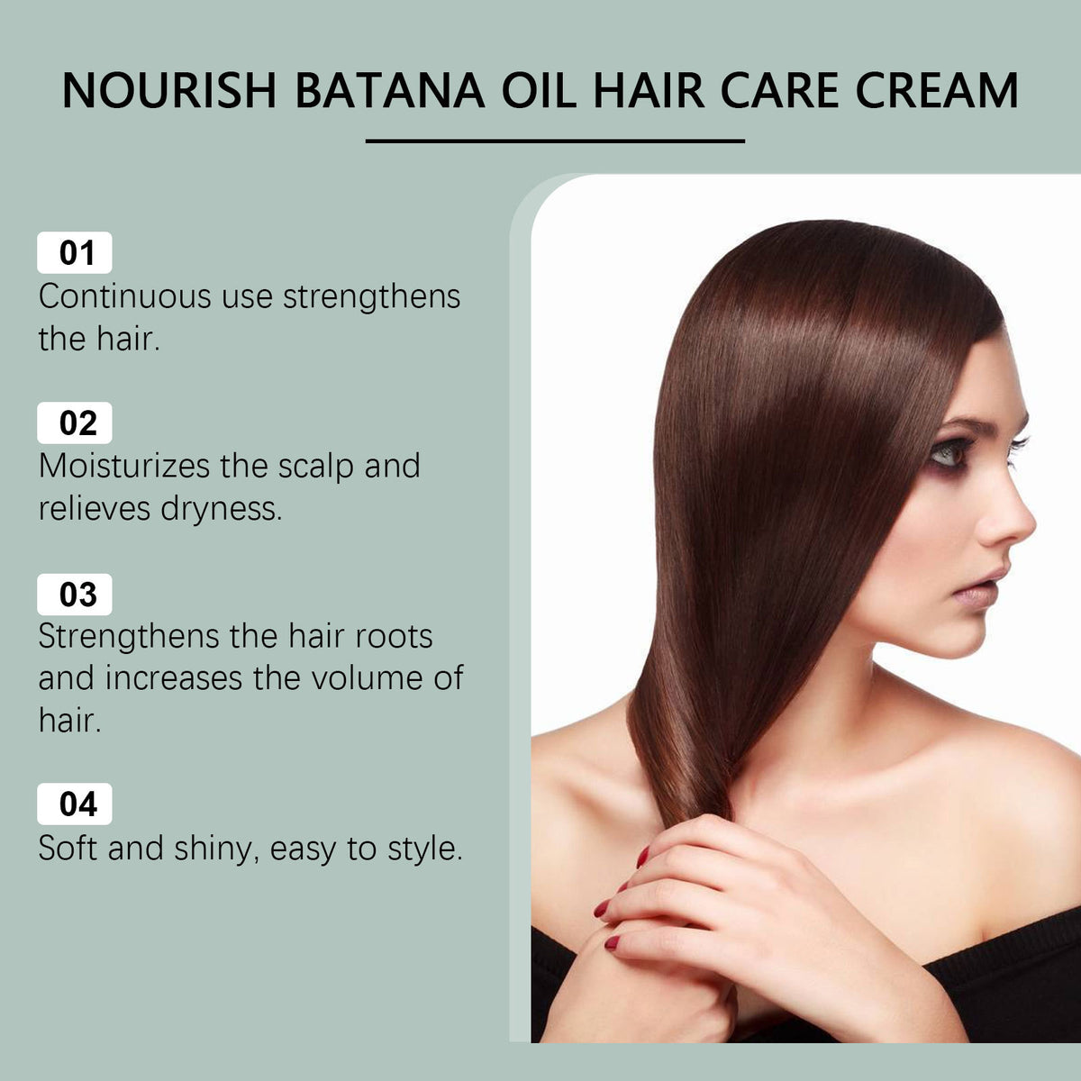 GleamXi Bathana Oil Nourishing Hair Cream