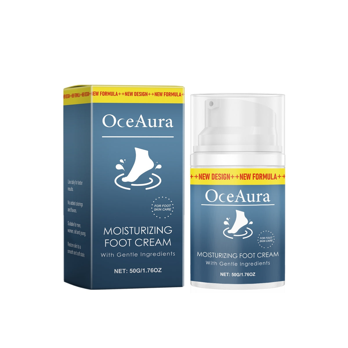OceAura Moisturizing Foot Cream
