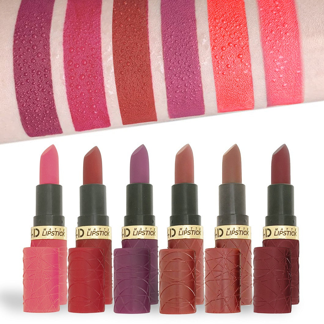 Mirsist 6-pack Matte Finish Lipstick Lasting