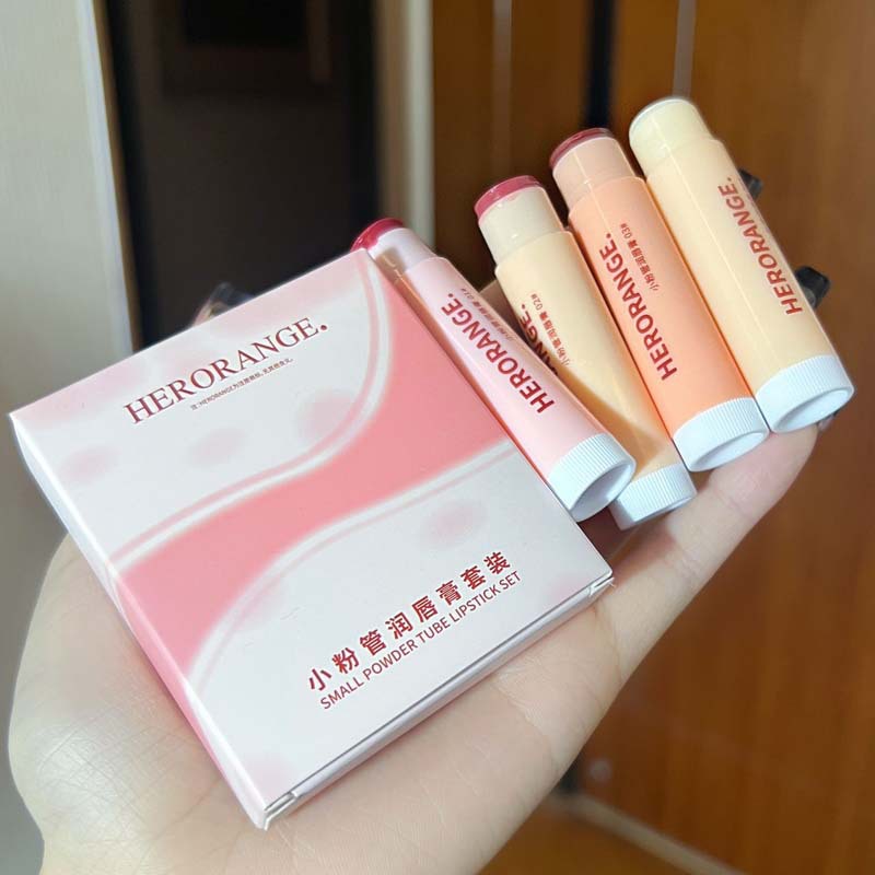 HeroRange Women's Colored Moisturizing And Brightening Lip Balm
