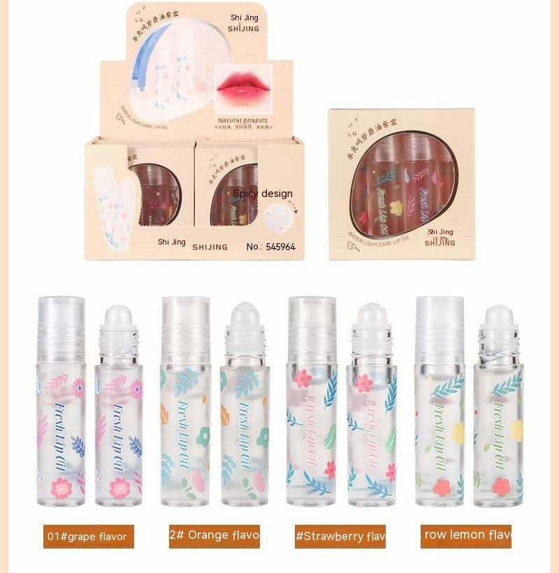 Heart's Love Lip Gloss Transparent Ball Fade Lip Lines Anti-chapping