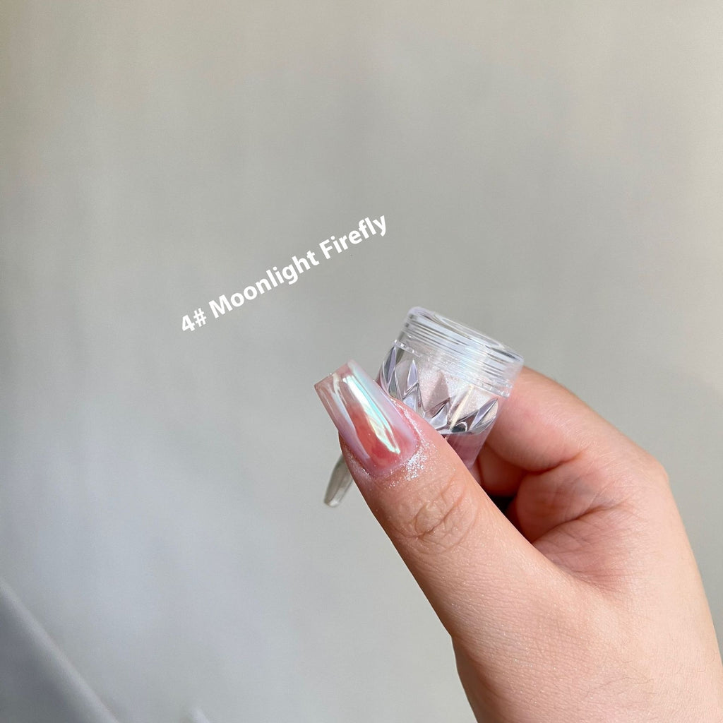 Sky Mirror Aurora Powder Nail Beauty Ornament