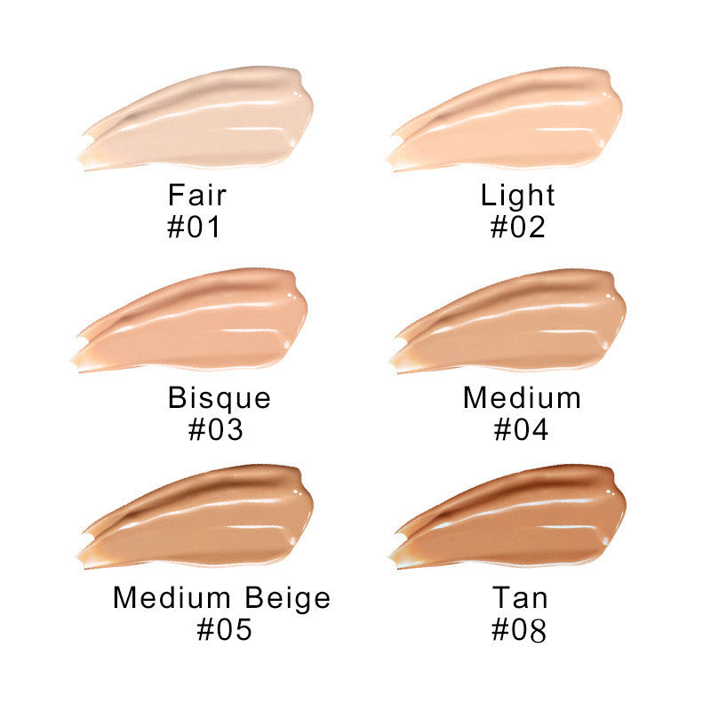 Sepora Isolate Waterproof Natural Concealer Base Makeup Matte Liquid Foundation Oil Control Foundation Cream