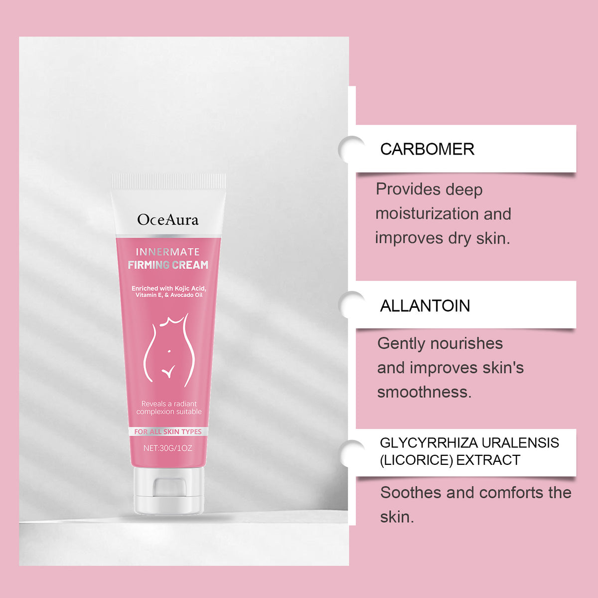 OceAura Body Brightening Cream