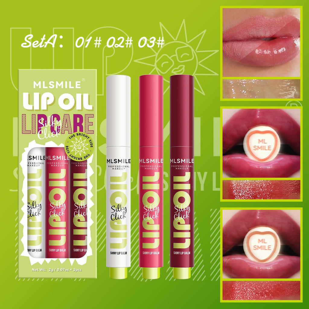 MLSmile Nourishing Moisturizing Lipstick 3 Pack
