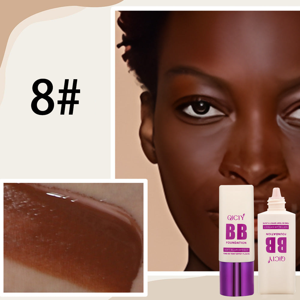 Qiciy Feeding Bottle Liquid Foundation Concealer Brightening Nourishing