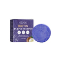 Eelhoe Biotin Purple Shampoo Soap Scalp Cleaning And Repairing Hair