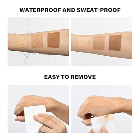OceAura Body Sunscreen Foundation Cream Concealer Foundation Make-up