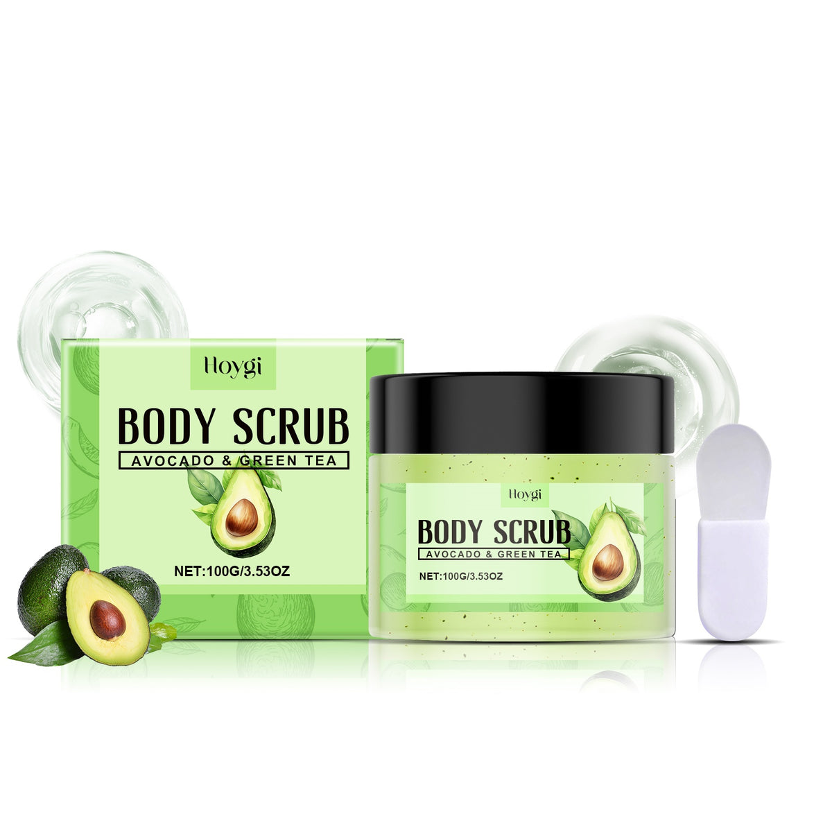 Hoygi Matcha Body Scrub Cream