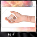 Lameimla Pearlescent Waterproof Beauty Sequin Four-Grid Eyeshadow