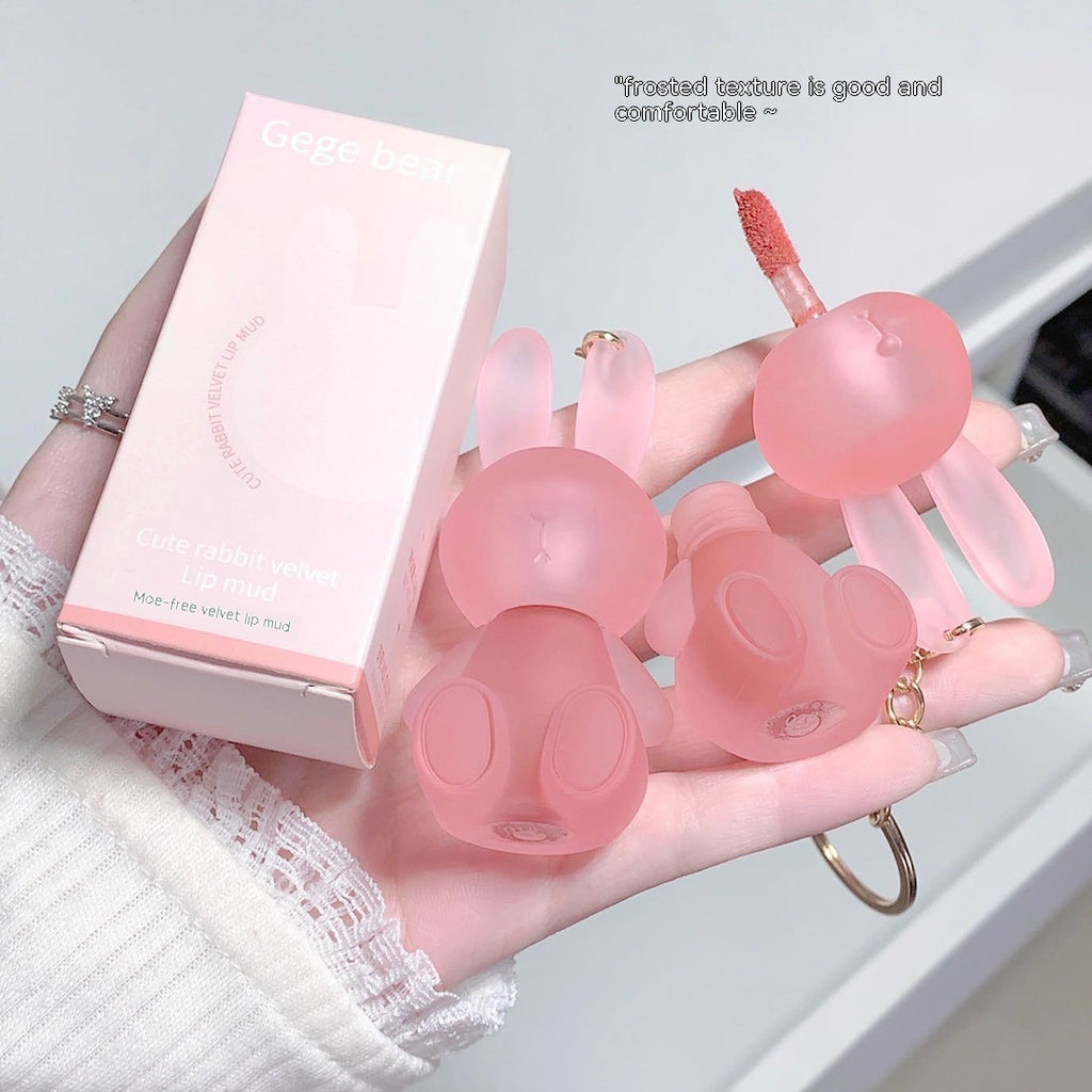 Gege Bear Cute Rabbit Lip Mud Matte Finish