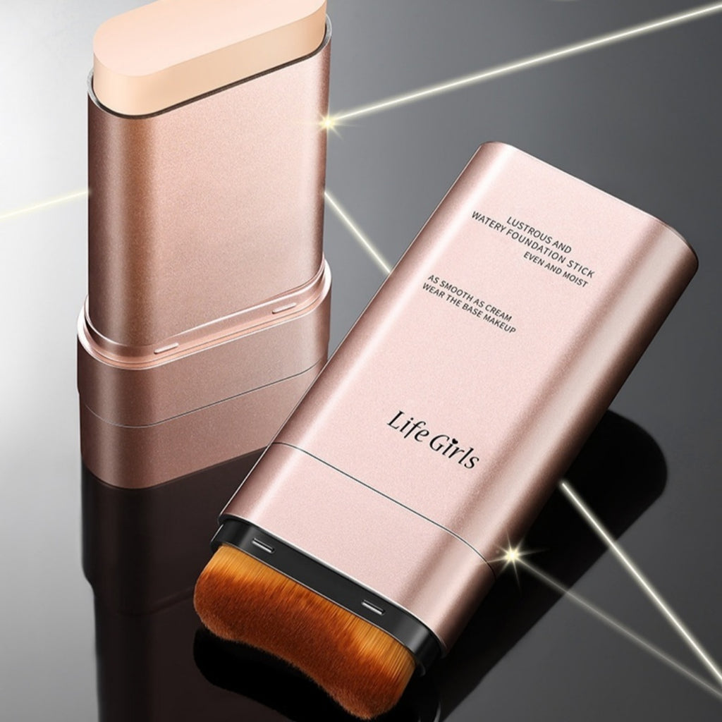 Life Girls Natural Stick Foundation Double-headed With Brush Head