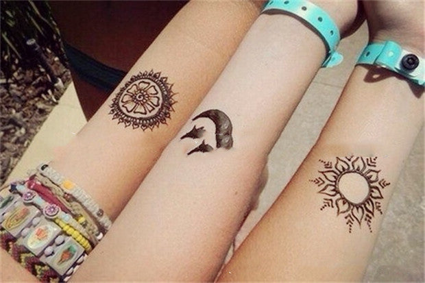 Galeecha Brown Hannah Plant Henna Hand ted Cream