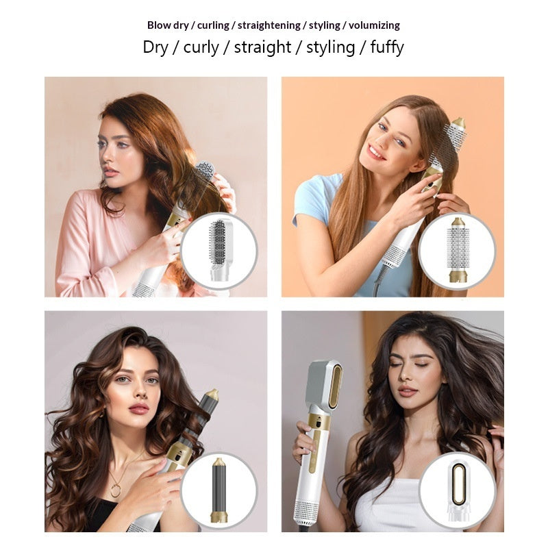 5-6 Combination Hot Air Comb - Multifunctional Hair Dryer