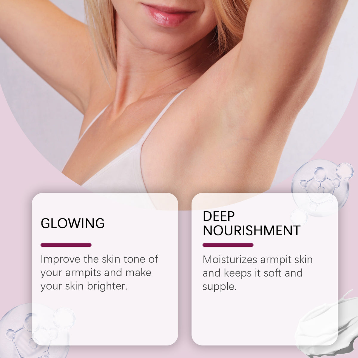 West Month Beauty Cream Improves Dull Skin, Rejuvenates Skin, Brightens And Exfoliates Dead Skin Body Beauty Cream