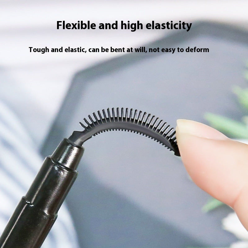 Ash Silicon Lash Curler Soft Head Makeup Brush Dustproof Beauty Tools