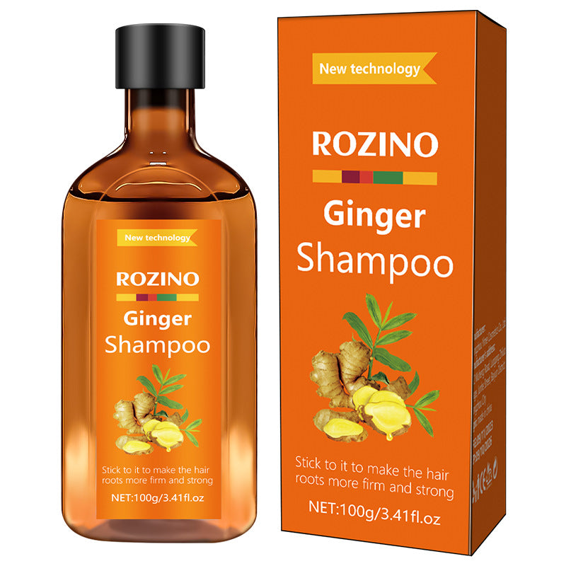Rozino English Ginger Shampoo Anti-itching Refreshing Oil Control Anti-dandruff And Hair Fixation