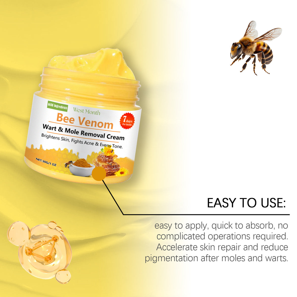 West Month Neck Cream Gentle Cleansing Skin
