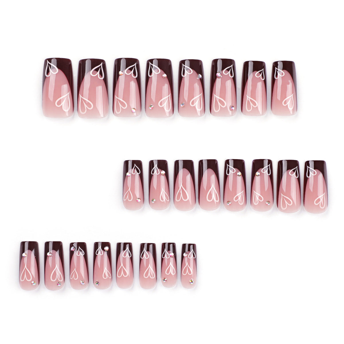 Women's Fashion Simple Love Nail Tip
