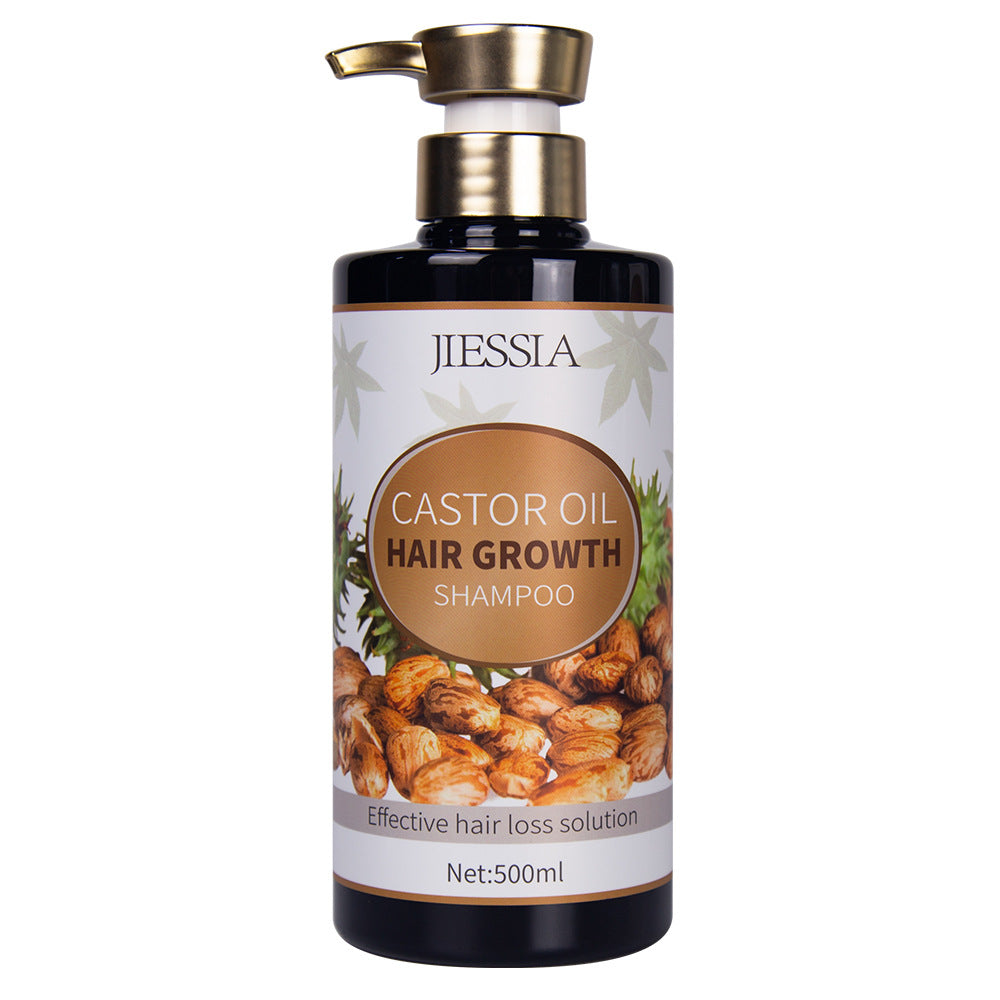 Jiessia Improved Hair Care Plant Nourishing Oil Control Castor Oil Shampoo