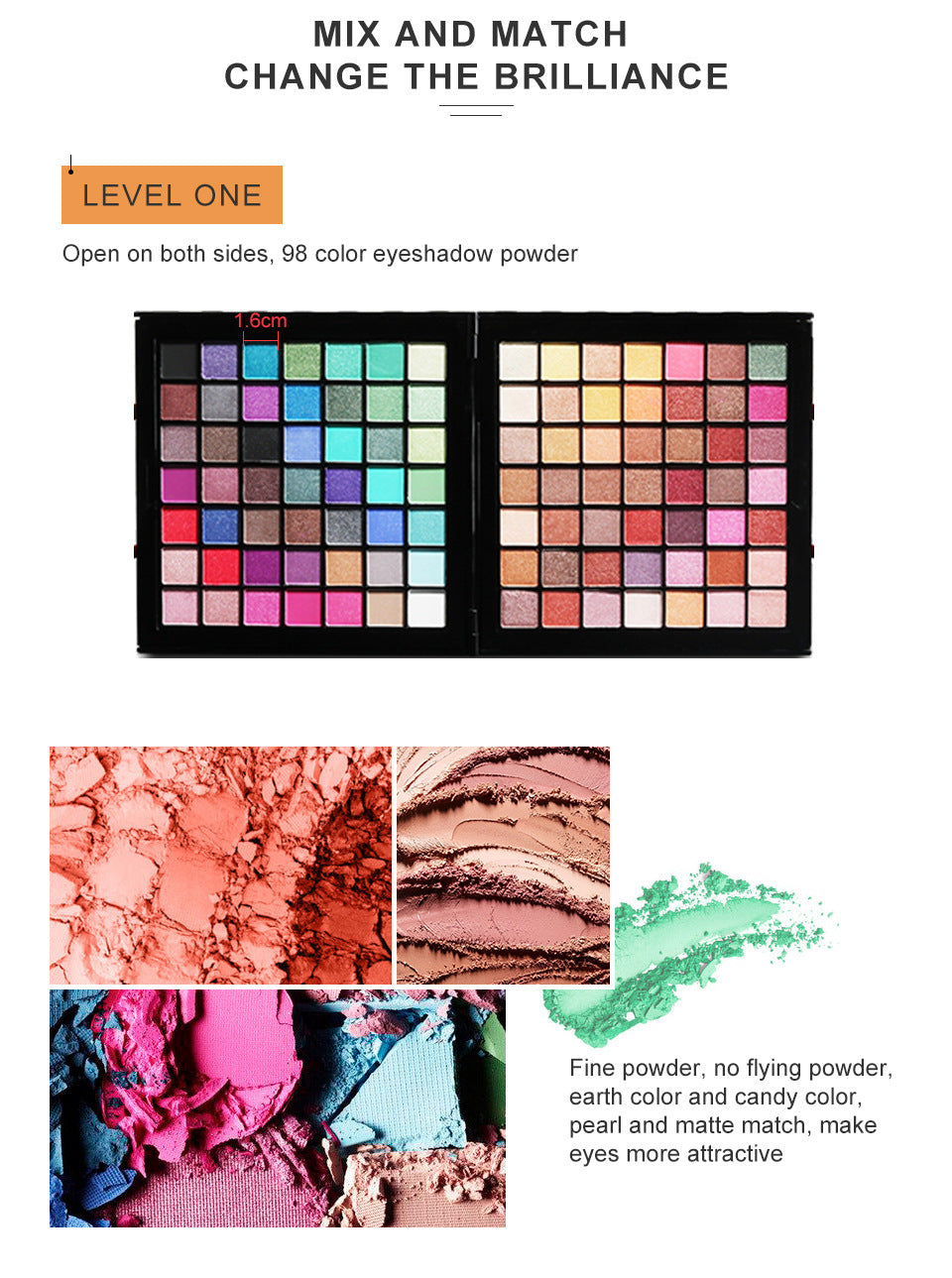 Cross-border Makeup 177 Color Eye Shadow Blush Lip Gloss Nourishing Multifunctional Set Face