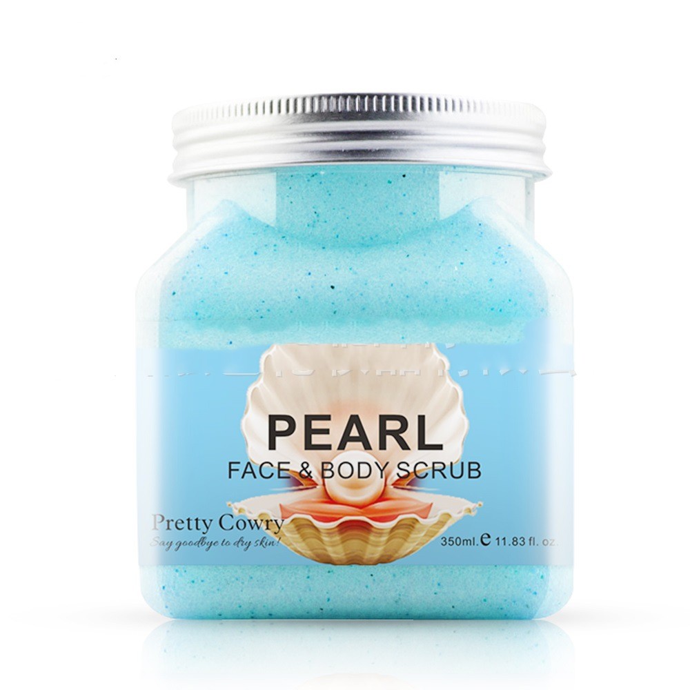 Pretty Cowry Fruit Fragrance Bath Salt Exfoliating Body Scrub Cream