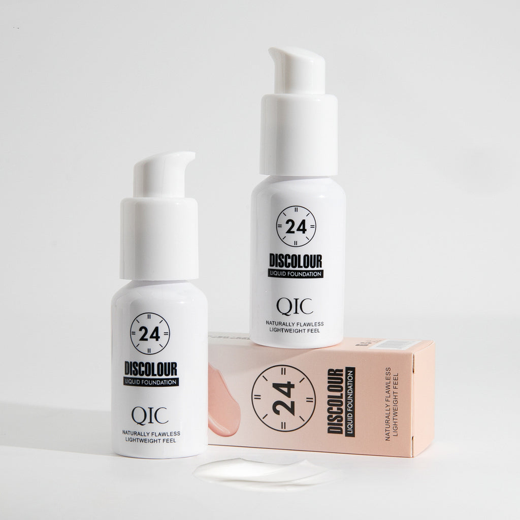 QIC Warming Complexion Liquid Foundation Naturally Adheres To Brighten