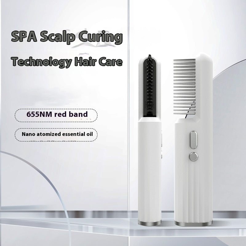 DY-05 Electric Essential Oil Aromatherapy Comb Wash-free Spray Comb Hair Care