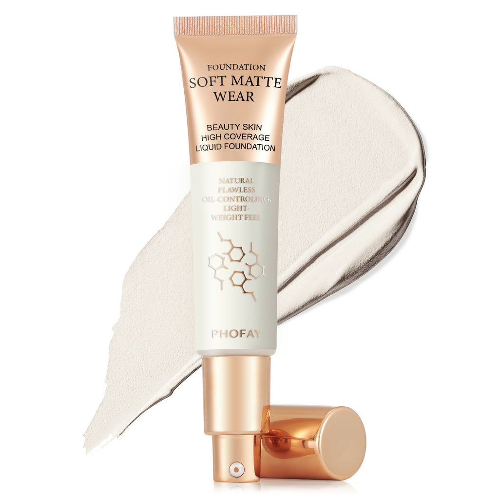 Phofay Long-lasting Concealer Foundation For Oily Skin That Doesn't Cake