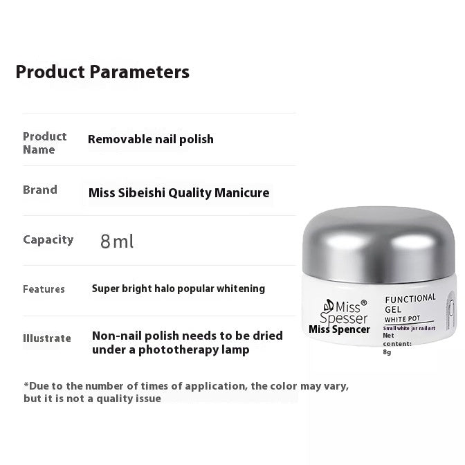 Miss Spesser New Micro Glass Bead Crystal Cat's Eye Gel Nail Polish