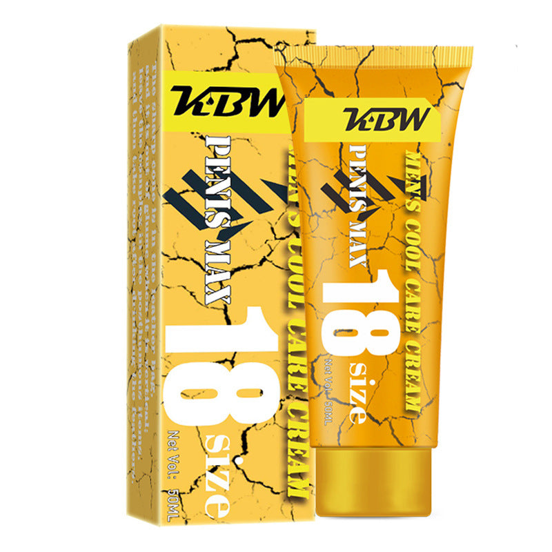 KBW Men's Corpus Spongisum Exercise Nourishing Complex Cream