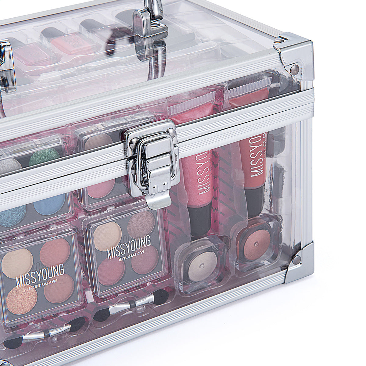 Missyoung Lipstick Eye Shadow Nail Polish Set