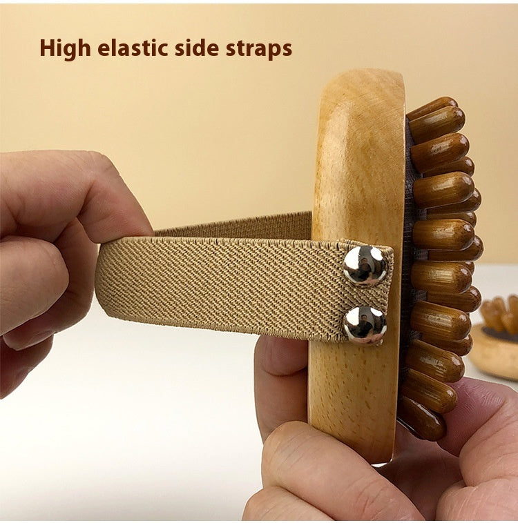 Air Cushion Meridian Comb Wooden Head Massage Comb Whole Body